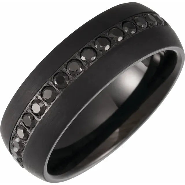 Tungsten Black PVD  Imitation Black Zircon