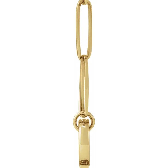 14K Yellow Gold Charm 16" Necklace