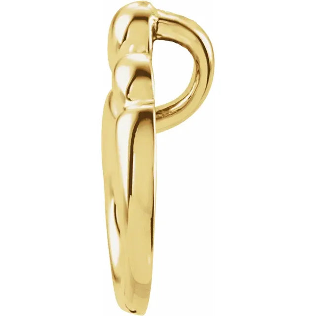 14K Yellow Gold Mother and Child® Slide Pendant