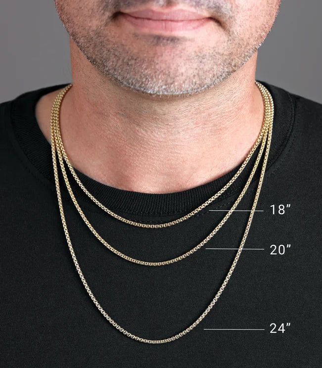 14K Yellow Gold  Diamond-Cut Wheat Chain