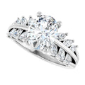 Oval Diamond  Engagement Ring