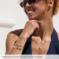 Emerald Solitaire Necklace