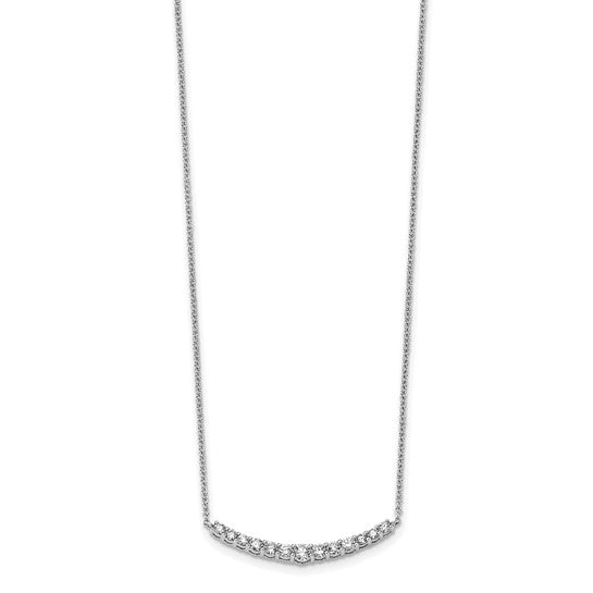 Diamond Bar Necklace