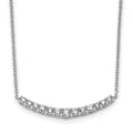 Diamond Bar Necklace