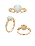 Gold Opal Ring