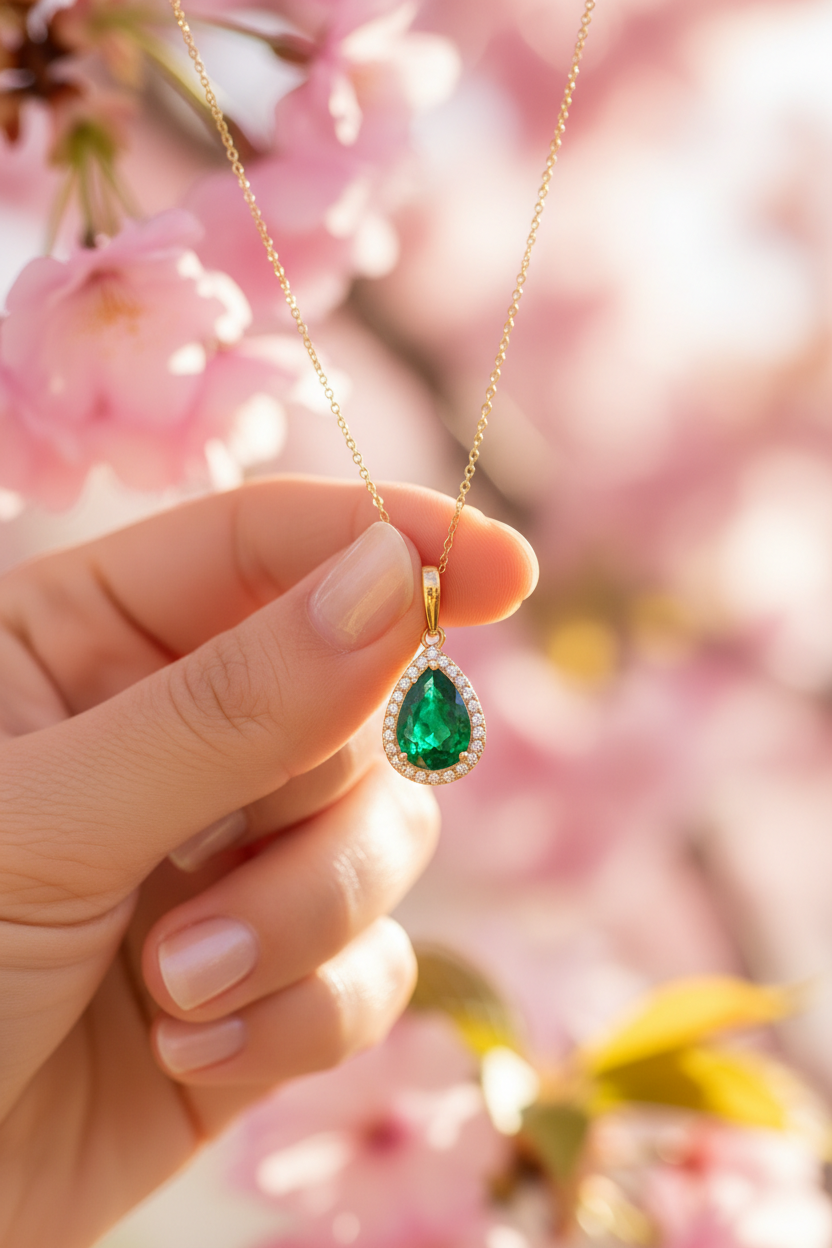 Emerald Pendant Lifestyle